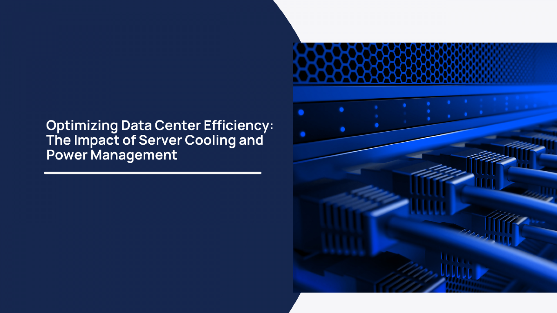 Optimizing Data Center Efficiency: The Impact of Server Cooling and Power Management