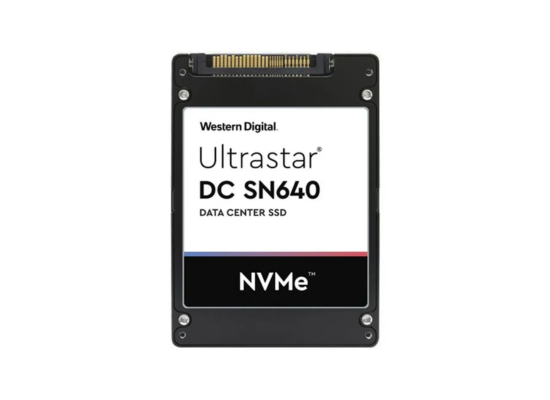 WD 7.6 TB DC SN640 2.5 U.2 NVME SSD